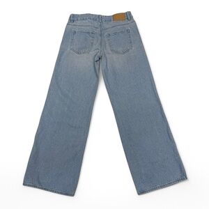 PacSun low rise baggy wide leg light wash jeans ♡